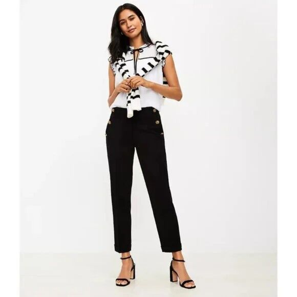 Ann Taylor LOFT Sailor Pants - Picture 1 of 12